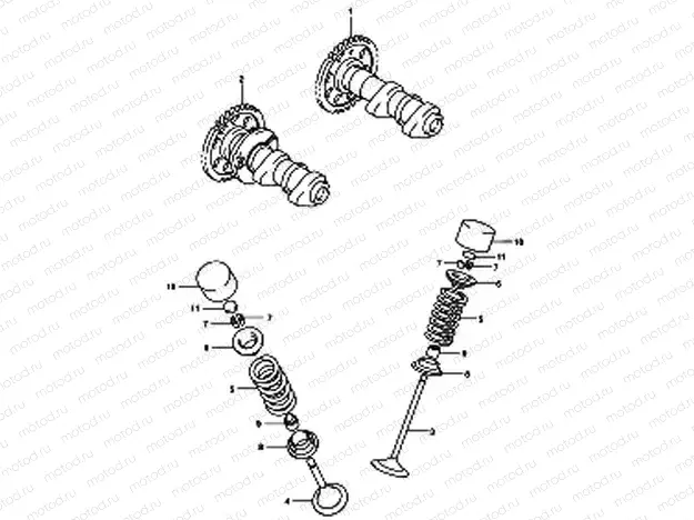 CAM SHAFT/VALVE