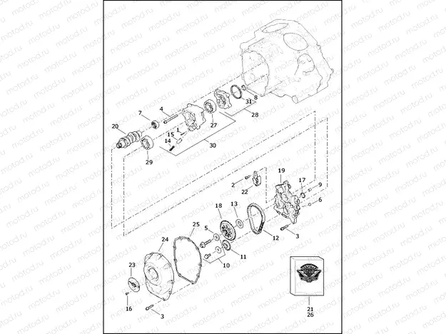 CAMSHAFT AND CAMSHAFT COVER