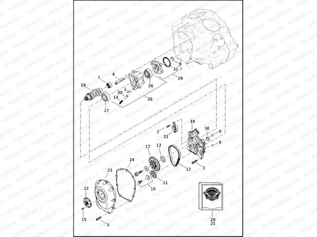 CAMSHAFT AND CAMSHAFT COVER