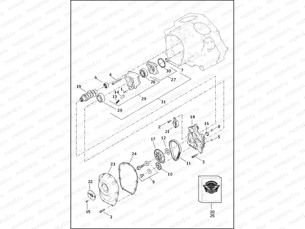 CAMSHAFT AND CAMSHAFT COVER