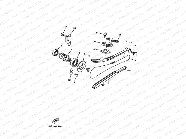 CAMSHAFT. CHAIN