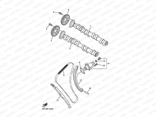 CAMSHAFT & CHAIN