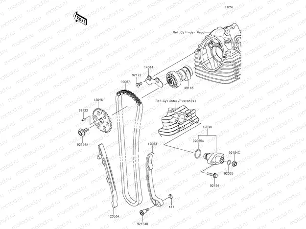 Camshaft & Tensioner