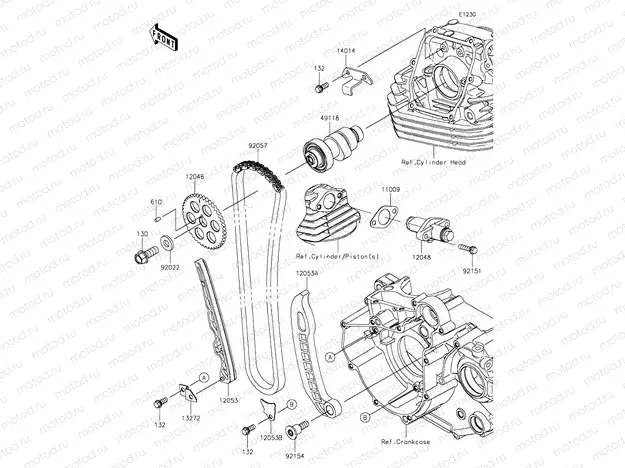 Camshaft & Tensioner