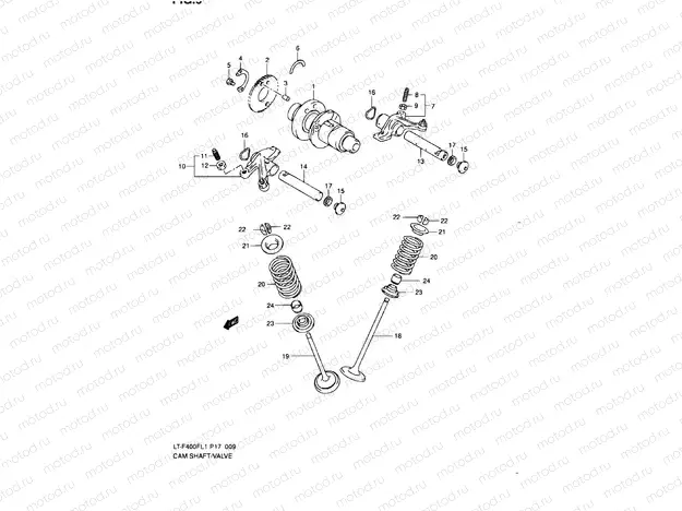 CAMSHAFT - VALVE