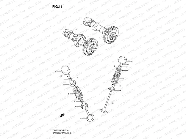 CAMSHAFT-VALVE