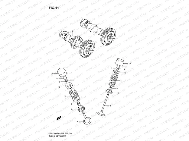 CAMSHAFT-VALVE