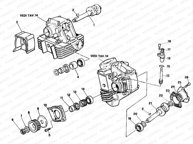 CAMSHAFT » VALVE DRIVE