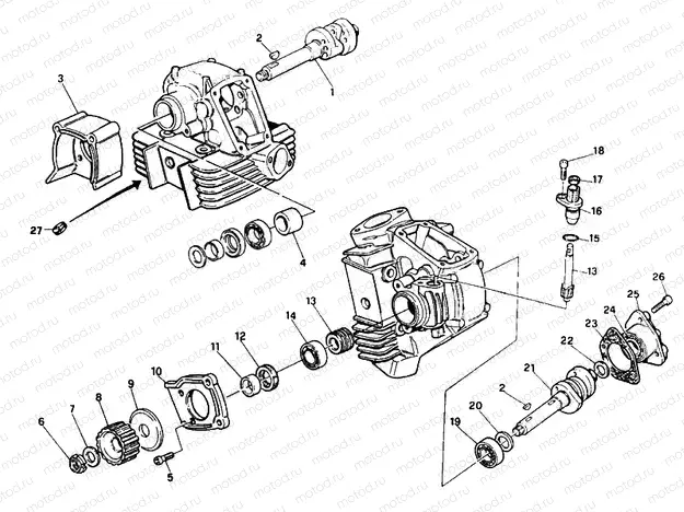 CAMSHAFT » VALVE DRIVE