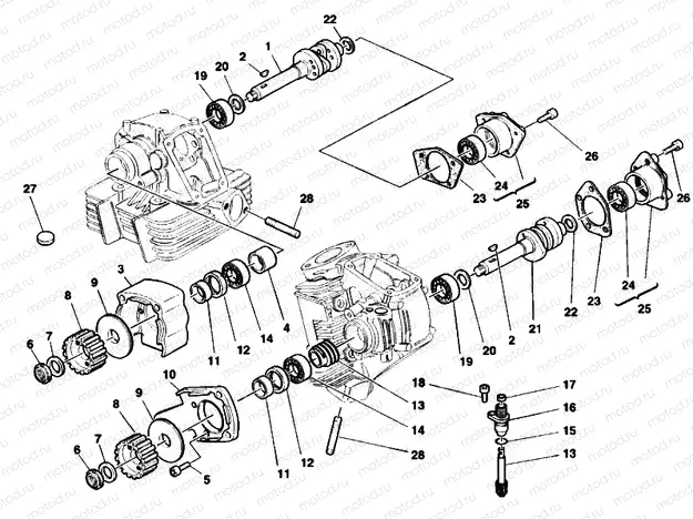 CAMSHAFT » VALVE DRIVE