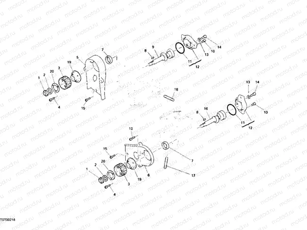 CAMSHAFT » VALVE DRIVE