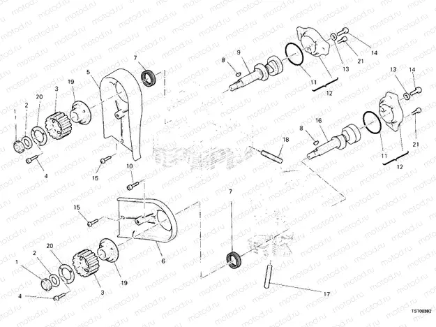 CAMSHAFT » VALVE DRIVE