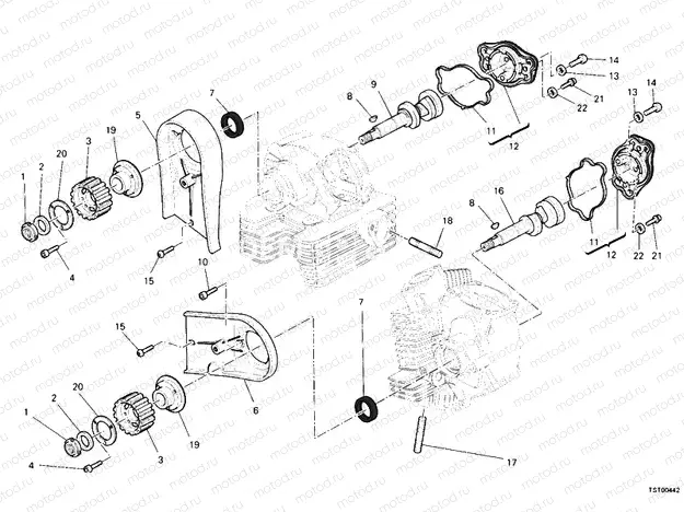 CAMSHAFT » VALVE DRIVE