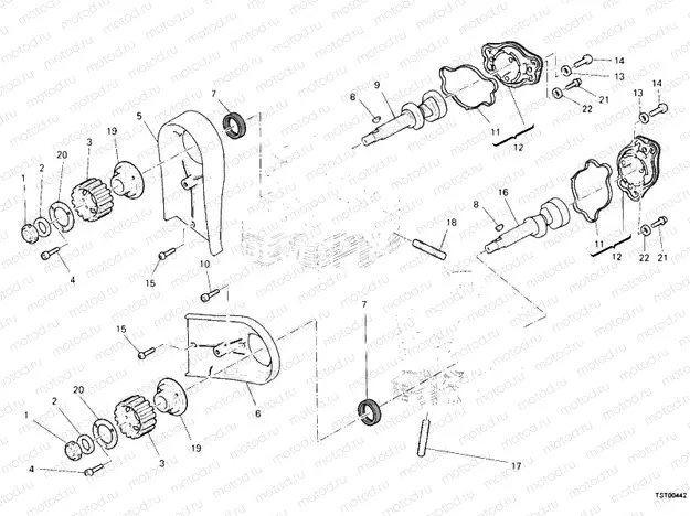 CAMSHAFT » VALVE DRIVE