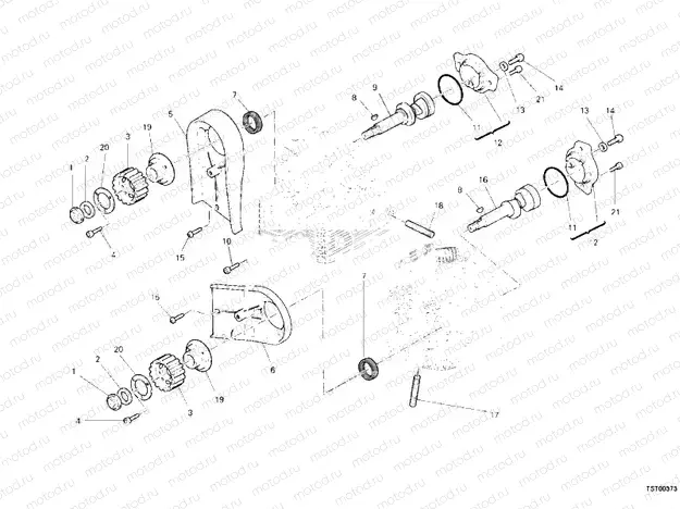CAMSHAFT » VALVE DRIVE