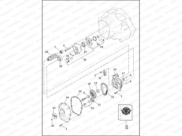 CAMSHAFTS AND CAMSHAFT COVER (2 OF 2)