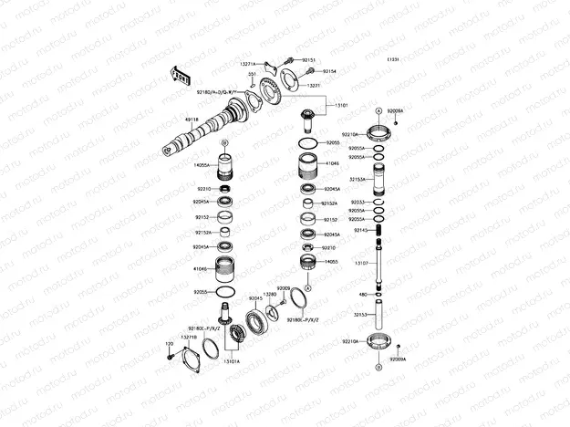 Camshaft(s)/Bevel Gear