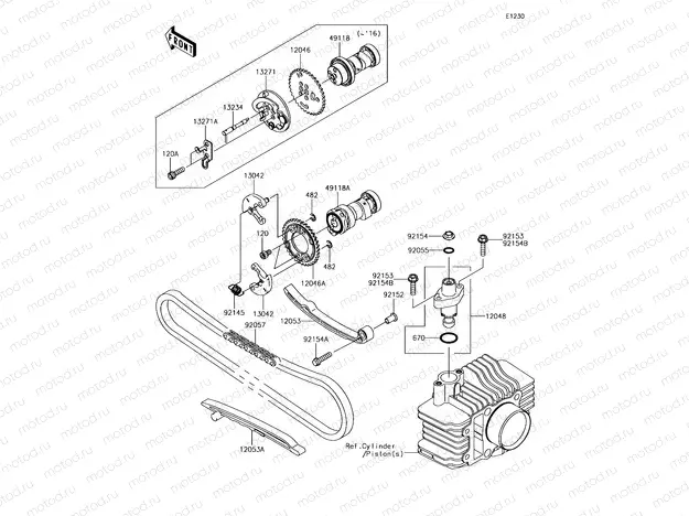 Camshaft(s)/Tensioner