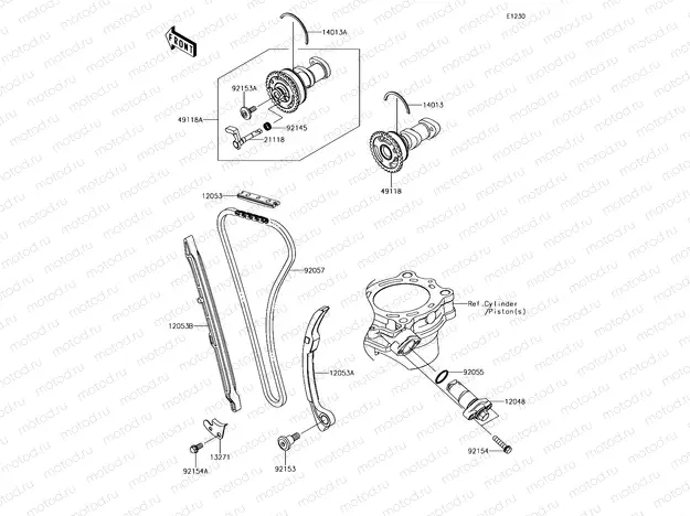 Camshaft(s)/Tensioner