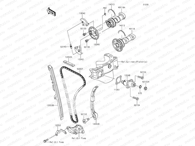 Camshaft(s)/Tensioner