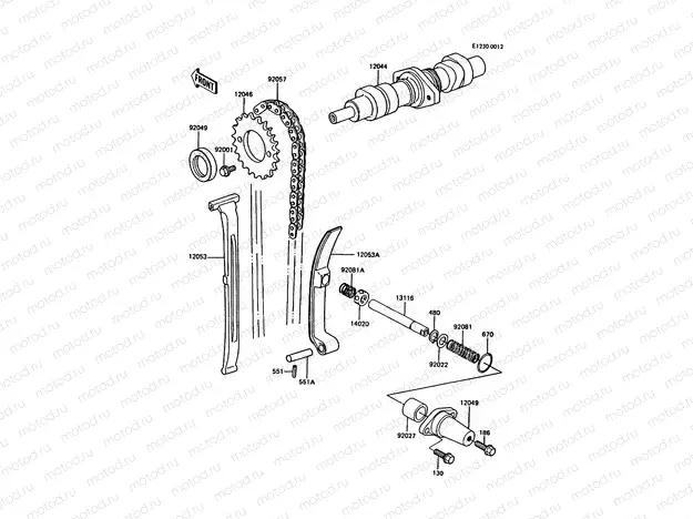 Camshaft(s)/Tensioner