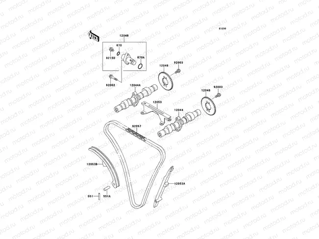 Camshaft(s)/Tensioner