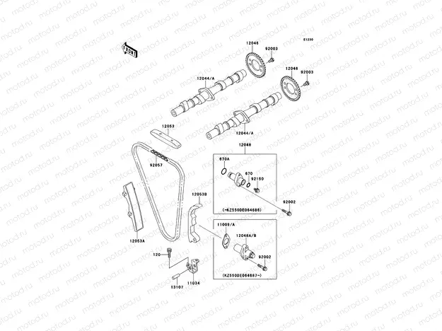 Camshaft(s)/Tensioner