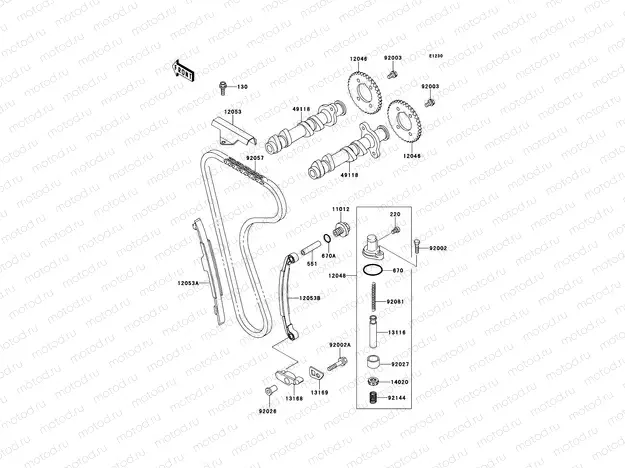 Camshaft(s)/Tensioner