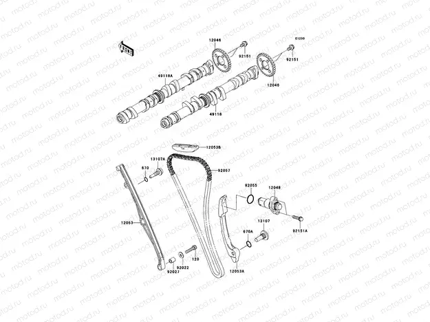 Camshaft(s)/Tensioner