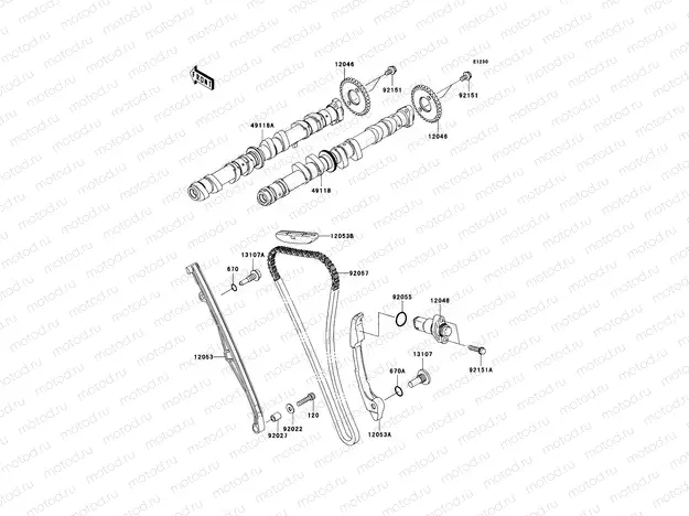 Camshaft(s)/Tensioner