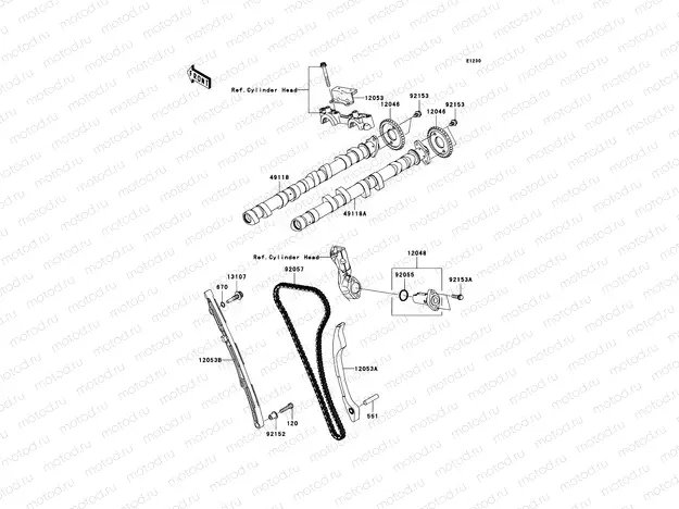 Camshaft(s)/Tensioner