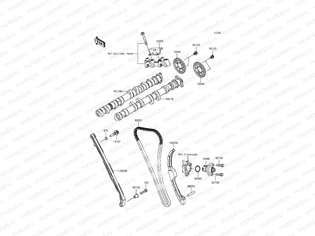 Camshaft(s)/Tensioner