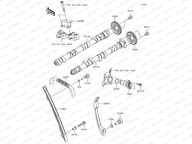 Camshaft(s)/Tensioner