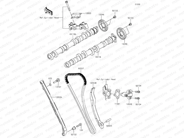 Camshaft(s)/Tensioner