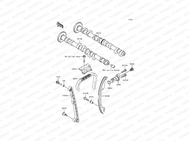 Camshaft(s)/Tensioner