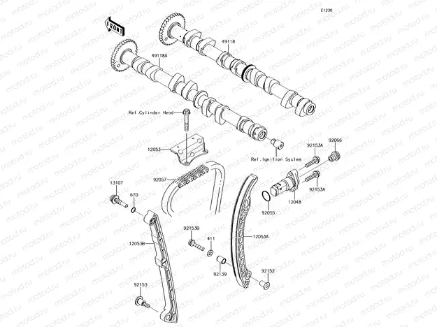 Camshaft(s)/Tensioner