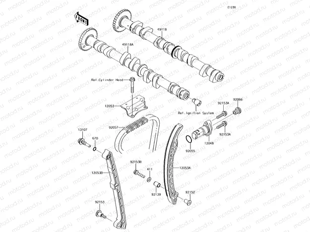 Camshaft(s)/Tensioner