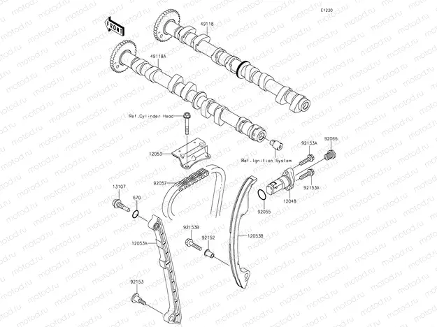 Camshaft(s)/Tensioner