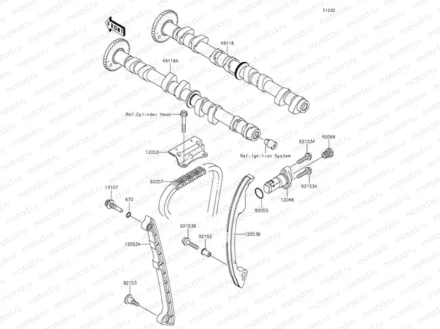 Camshaft(s)/Tensioner