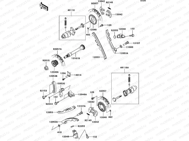 Camshaft(s)/Tensioner