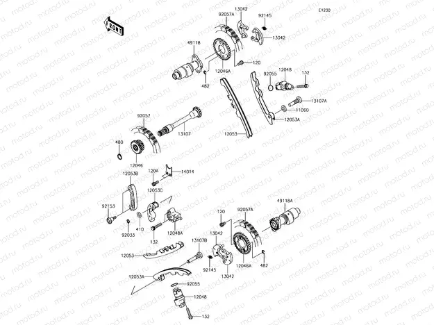 Camshaft(s)/Tensioner
