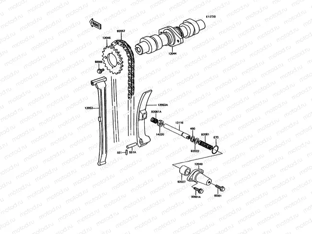 Camshaft/Tensioner