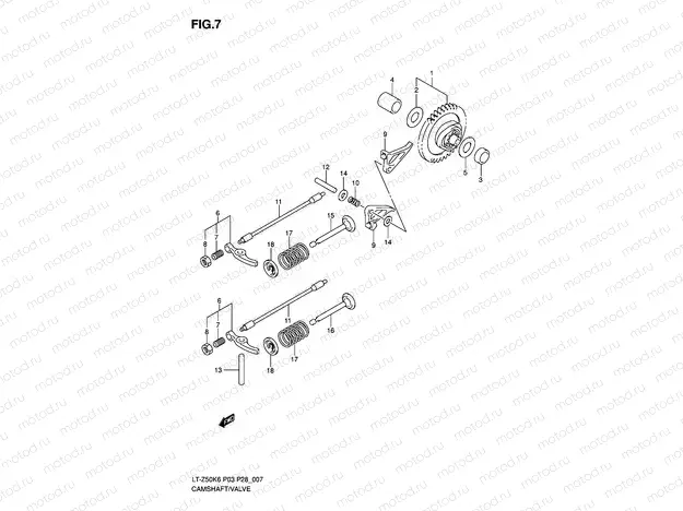 CAMSHAFT/VALVE