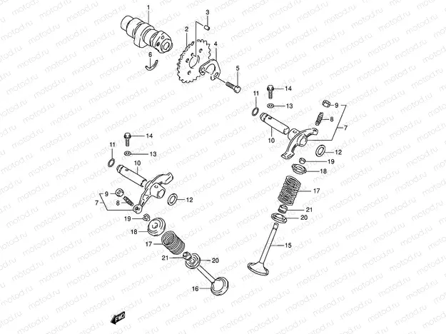 CAMSHAFT/VALVE