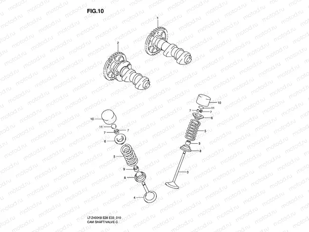 CAMSHAFT/VALVE