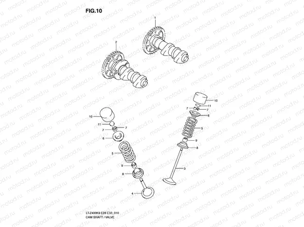 CAMSHAFT/VALVE