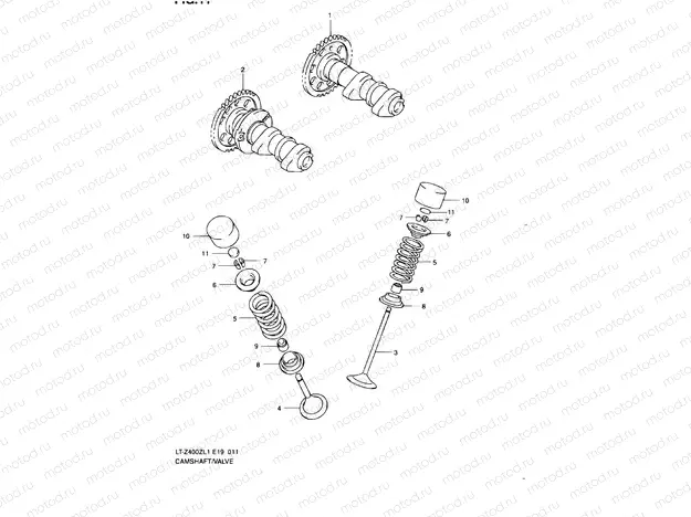 CAMSHAFT/VALVE