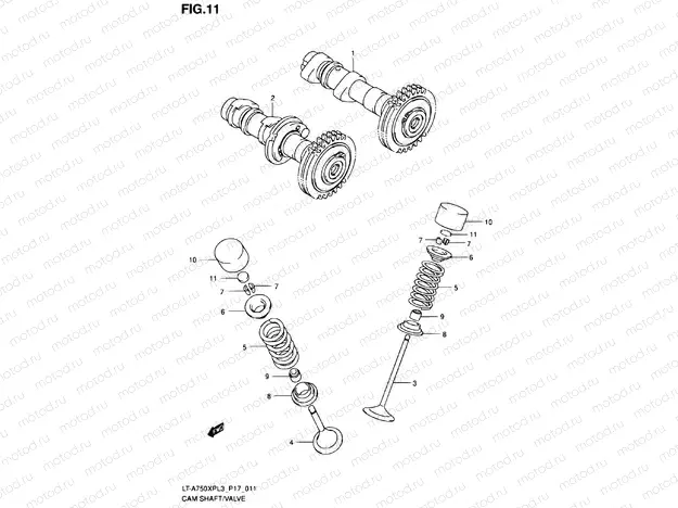 CAMSHAFT/VALVE