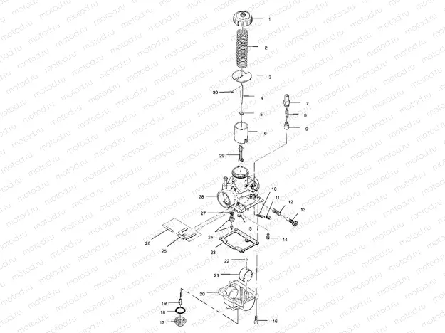 CARBURETOR - A01BA25CA (4963666366C014) | CARBURETOR - A01BA25CA (4963666366C014)