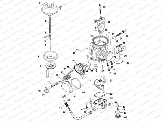 CARBURETOR - A01BA50AA (4963716371D003) | CARBURETOR - A01BA50AA (4963716371D003)